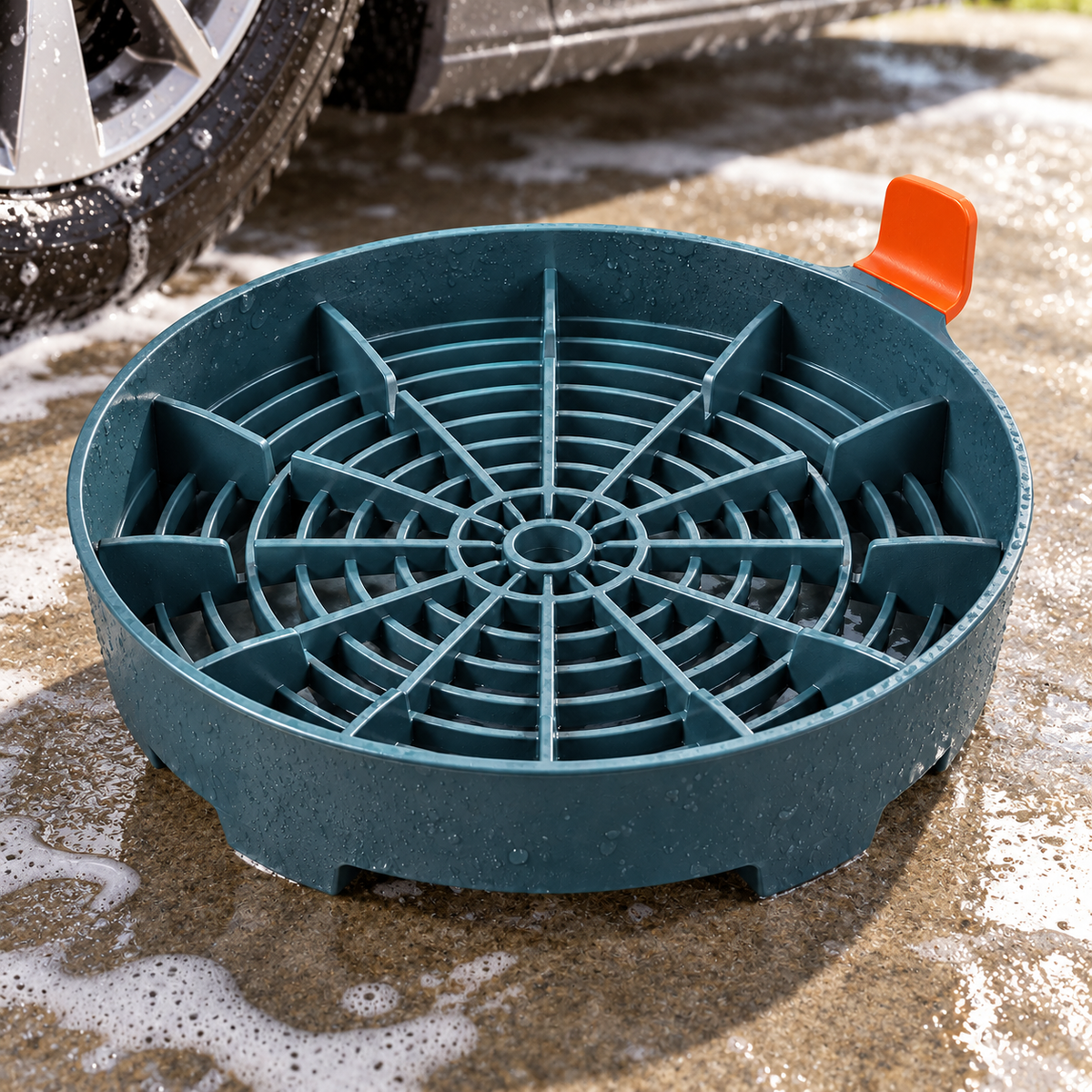 BucketGuard Dirt Trap Insert — lifestyle