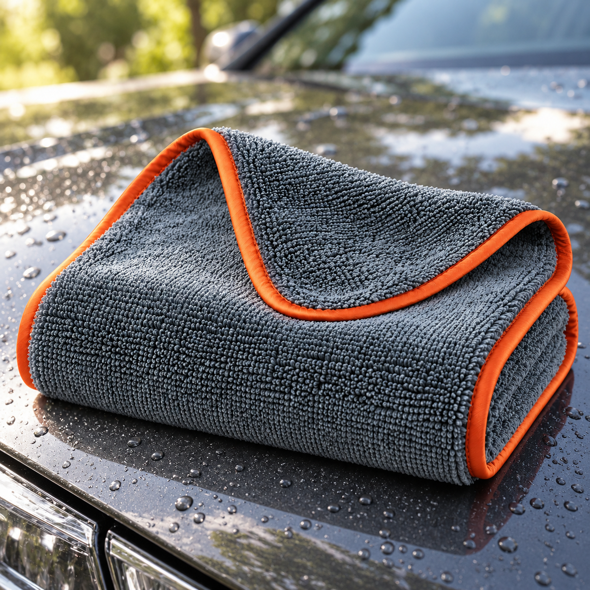 DryWave Twisted Loop Drying Towel — lifestyle