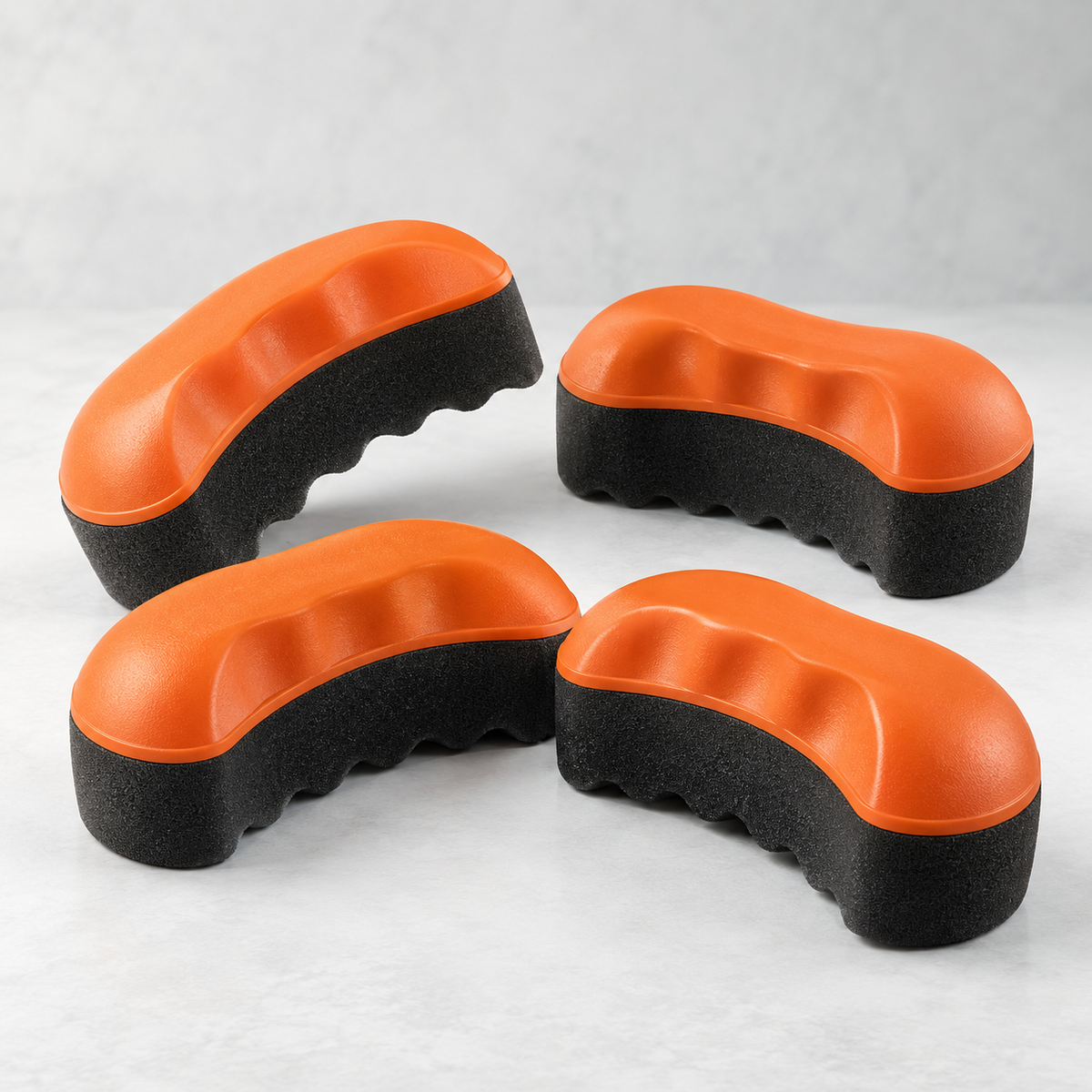 FlexEdge Tire Dressing Applicators — 4 Piece Set — hero