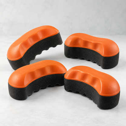 FlexEdge Tire Dressing Applicators — 4 Piece Set — hero