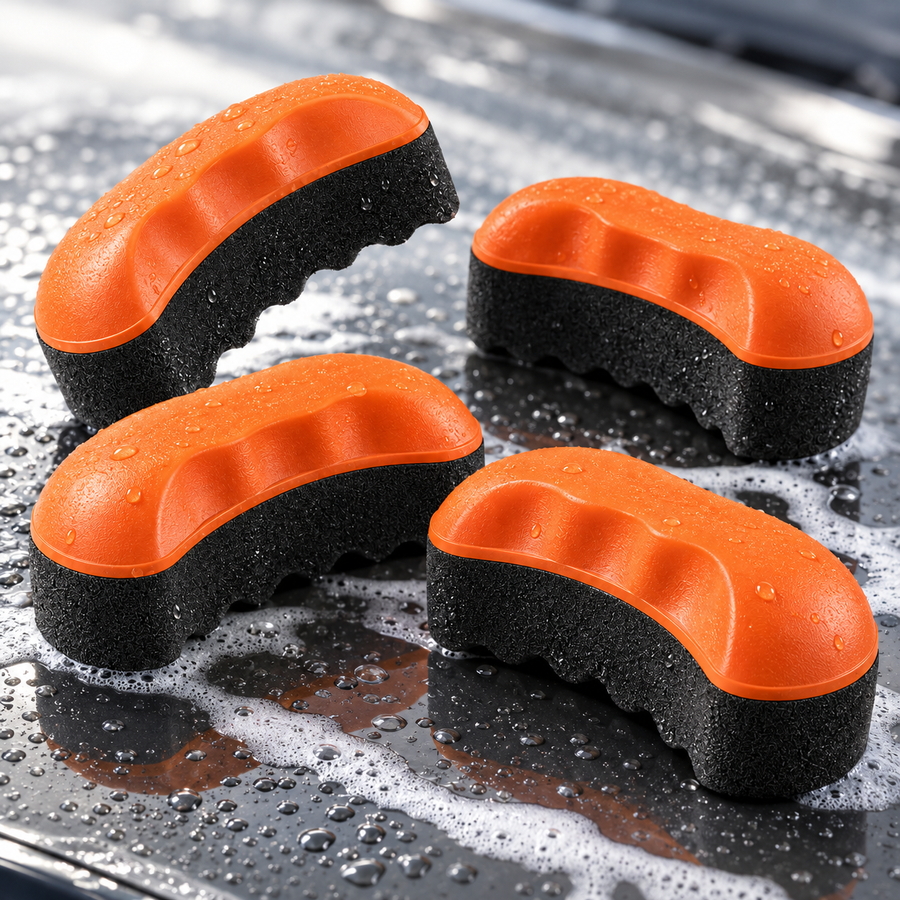 FlexEdge Tire Dressing Applicators — 4 Piece Set — detail