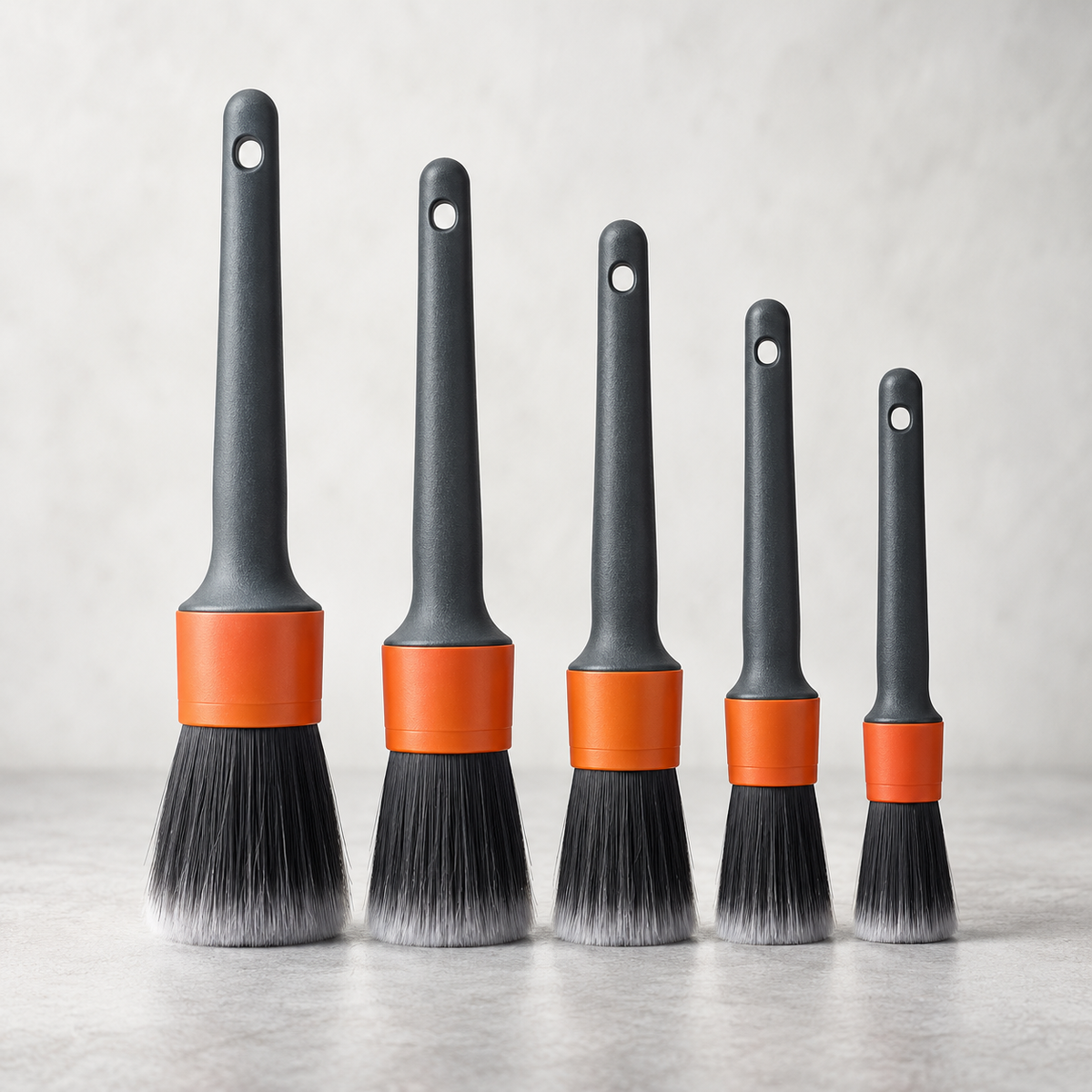 TwinDetail Exterior Brush Set — 5 Piece Set — hero
