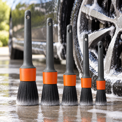 TwinDetail Exterior Brush Set — 5 Piece Set — lifestyle