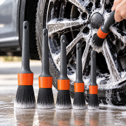 TwinDetail Exterior Brush Set — 5 Piece Set — feature